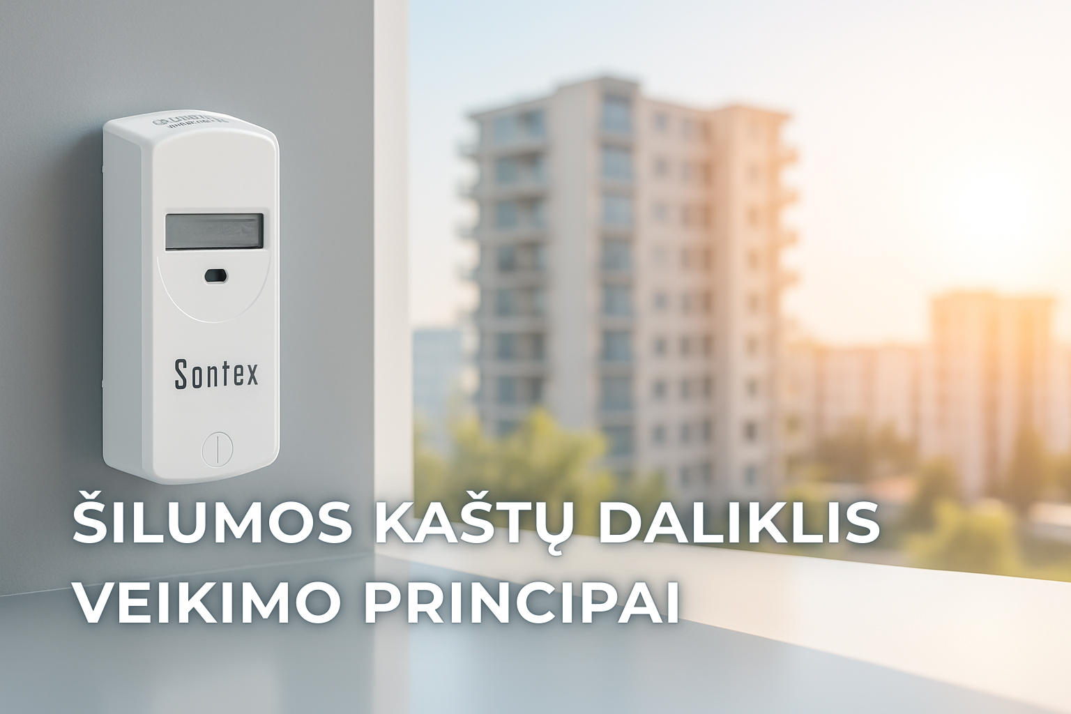 Kaip veikia šilumos kaštų daliklis: teisinga šilumos apskaita ir realus sutaupymas