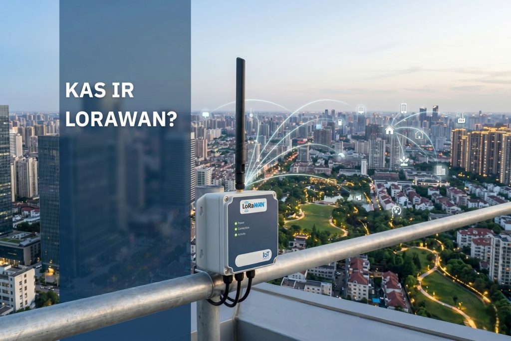 Kas ir LoRaWAN un kāpēc tas kļūst par standartu IoT risinājumos?