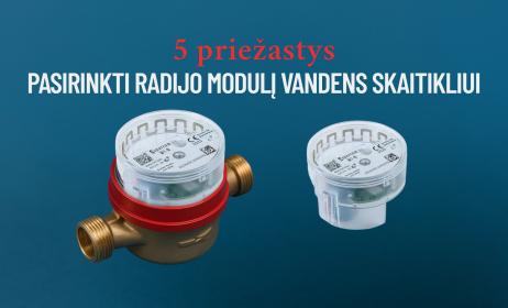 5 privalumai: Kodėl radijo moduliai vandens skaitikliams yra naudingi savininkams ir administratoriams