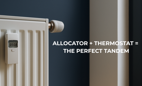 Allocator and Thermostatic Radiator Valves – The Perfect Tandem for Heat Savings and Fair Billing