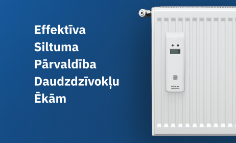 Kā pareizi nolasīt siltuma sadalītāju (alokatoru) Brunata Minometer M8 uz radiatora – individuālā siltuma uzskaite daudzdzīvokļu ēkās