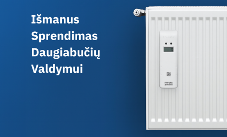 Kaip teisingai nuskaityti Brunata Minometer M8 Šilumos kaštų daliklį nuo radiatoriaus