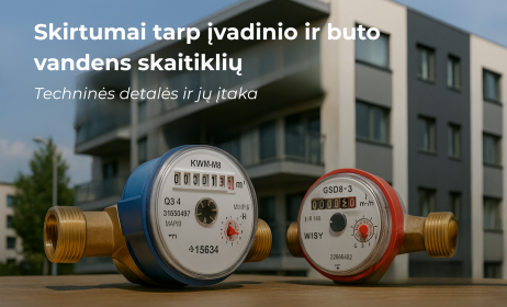 Skirtumai tarp pagrindinio įvado ir buto vandens skaitiklių: techniniai niuansai ir įtaka atsiskaitymams