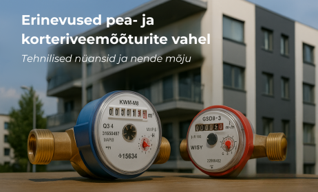 Veearvestite näitude erinevused: peaveemõõtur vs korterimõõturid – tehnilised põhjused ja mõju arveldusele