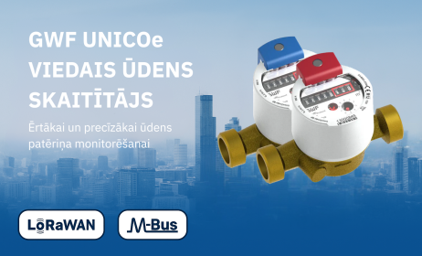 GWF UNICOcoder M‑Bus ūdens skaitītājs – Uzticams, Precīzs un Ilgmūžīgs
