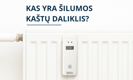 Kas yra šilumos kaštų daliklis ir kam jis reikalingas?