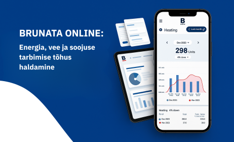Brunata Online: Tõhus energiatarbimise, vee- ja gaasikulude haldamine hoonetele